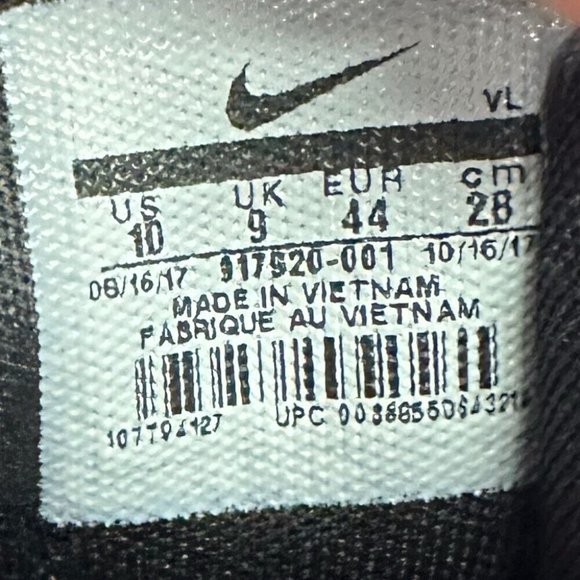 Nike Force Air Trout 4 Pro Baseball Cleat Sneaker Shoes 917920-001 SIXE 10 main image 8